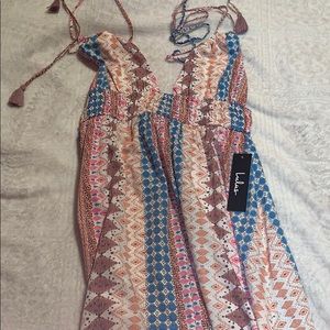 Lulu’s Fun Tribal Vaca Dress• (brand new)